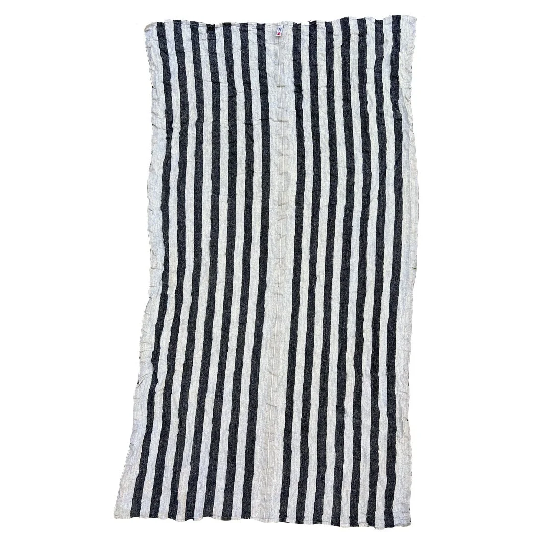 【関税＆送料込み】Saint Laurent Striped Towel In Cotton SAINT LAURENT TOWEL | Saint Laurent | YSL US